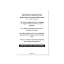 Safety Engagement Book