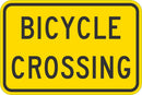 Bicycle Crossing Traffic Sign T1-1550-DG_18x12