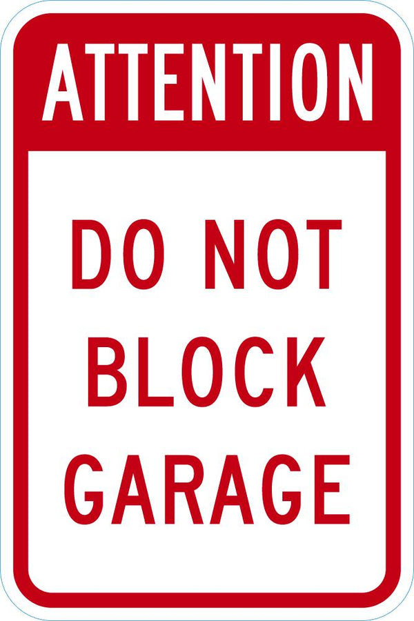 No Parking Sign T1-1632-DG_12x18