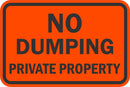 No Dumping Sign T1-1719-DG_18x12