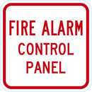 Fire Alarm Control Panel Sign T1-1816-DG_12x12