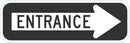 Enter Sign For Parking Lots T1-1858-DG_18x6