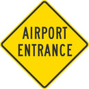 Airport Entrance Traffic Sign T1-1863-DG_24x24
