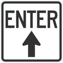 Enter Sign For Parking Lots T1-1889-DG_18x18