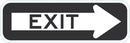 Exit Sign For Parking Lots T1-1902-DG_18x6