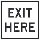Exit Sign For Parking Lots T1-1905-EG_18x18