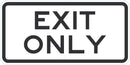 Exit Sign For Parking Lots T1-1907-DG_24x12