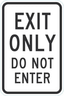 Exit Sign For Parking Lots T1-1910-DG_12x18