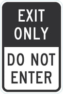 Exit Sign For Parking Lots T1-1911-DG_12x18