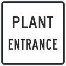 Plant Entrance Sign For Parking Lots T1-1925-DG_24x24