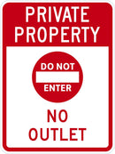 Do Not Enter & Wrong Way Traffic Sign T1-1928-DG_12x18