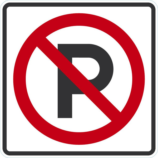 No Parking Sign T1-3047-EG_24x24