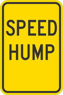 Speed Hump Traffic Sign T1-5006-DG_12x18