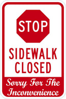 Stop Look Before Exiting Sign T1-5046-EG_12x18