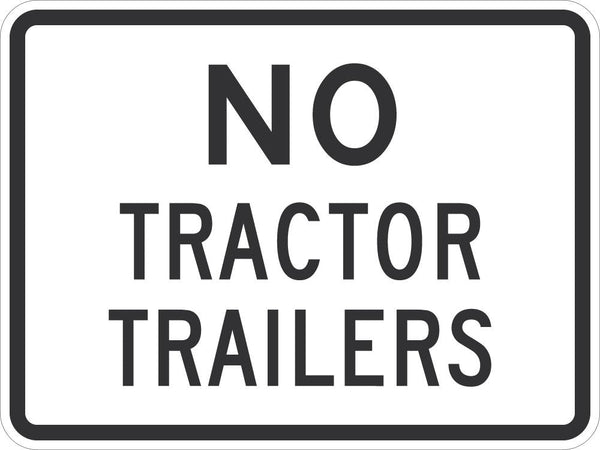 No Trucks Traffic Sign