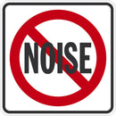 Noise Prohibition Traffic Sign T1-5735-DG_18x18
