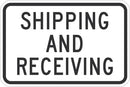 Shipping And Receiving Sign T1-5949-DG_24x18