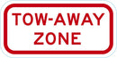 Tow Zone No Parking Sign T1-6048-DG_12x6
