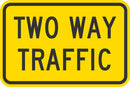Two Way Traffic Traffic Sign T1-6070-EG_24x18