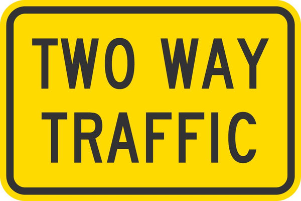 Two Way Traffic Traffic Sign
