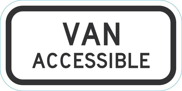 Handicap Parking Sign T1-6094-DG_12x6