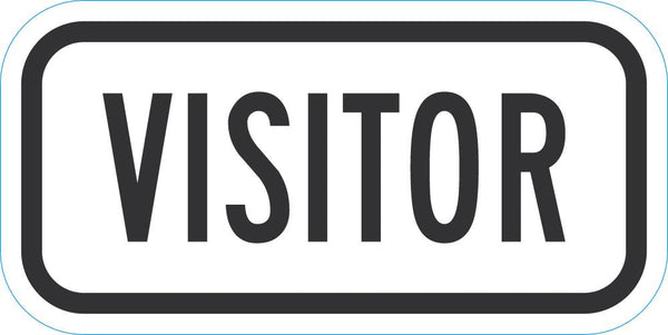 Visitor Supplemental Parking Sign