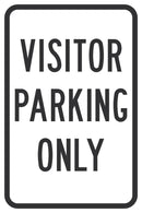Visitor Parking Sign T1-6211-EG_12x18