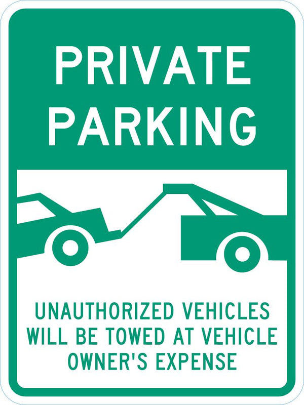 Private Parking Sign