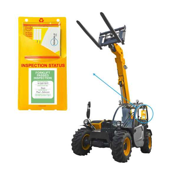 Telehandler/Lull Forklift Inspection Checklist Solution Starter Kit