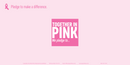 We Pledge.. Together in Pink Breast Cancer Awareness Banner