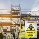 Working at Height Permit: Pack of 5