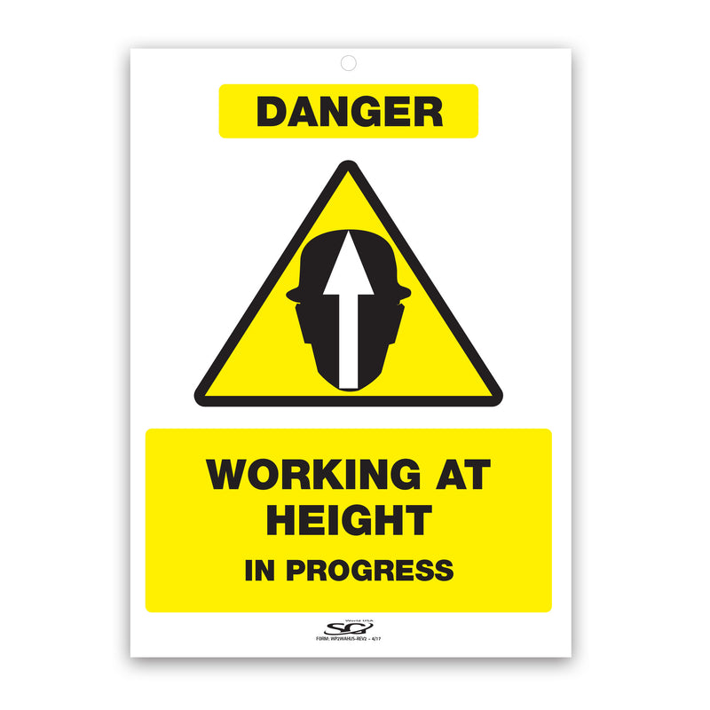 Working at Height Permit: Pack of 5