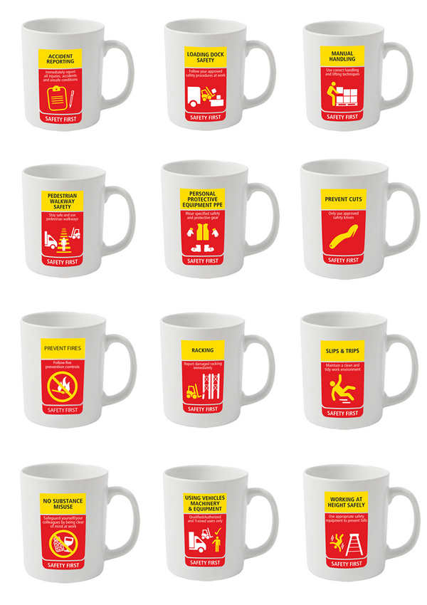 DHL GSFR SET OF 12 MUGS