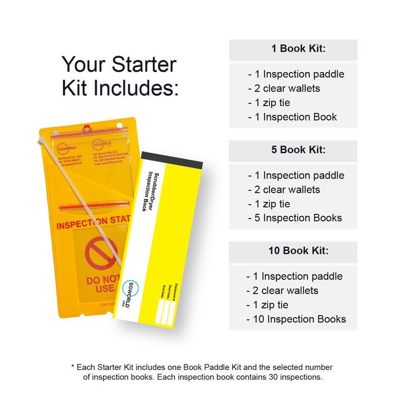 Floor Scrubber/Dryer Inspection Checklist Solution Starter Kit