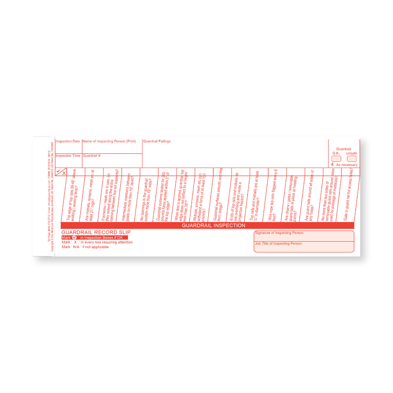 Guardrail Inspection Checklist Solution Starter Kit