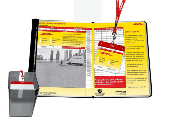DHL USA VISITOR PASS STARTER KIT - BRANDED