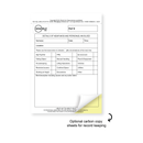 Near Miss Reporting Book