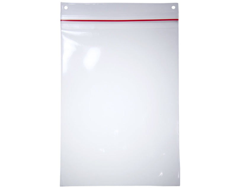 Work Permit Plastic Sleeve with Seal: Pack of 5