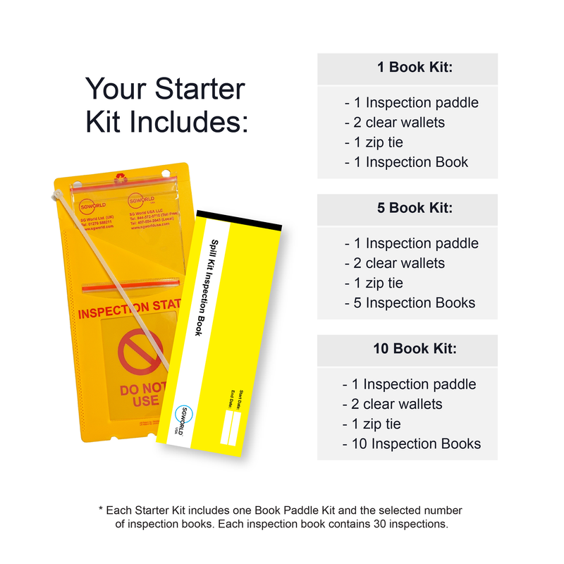 Spill Kit Inspection Checklist Solution Starter Kit