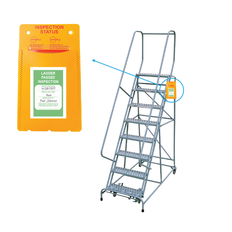 Mobile Steps Inspection Form Wheeled Steps Inspection Checklist Solution Starter Kit