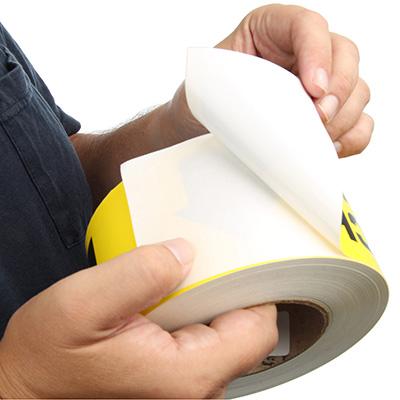 Do Not Stack Above This Line Message Adhesive Tape - 3'' x 200'