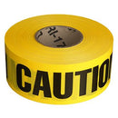 Caution Barricade Tape - 3'' Wide x 1000' Long