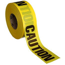 Caution Barricade Tape - 3'' Wide x 1000' Long